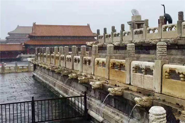 关于故宫排水系统的英文报道 关于故宫排水系统的英文报道