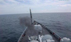 CCTV9英语新闻：中国海军东海实兵实弹演习