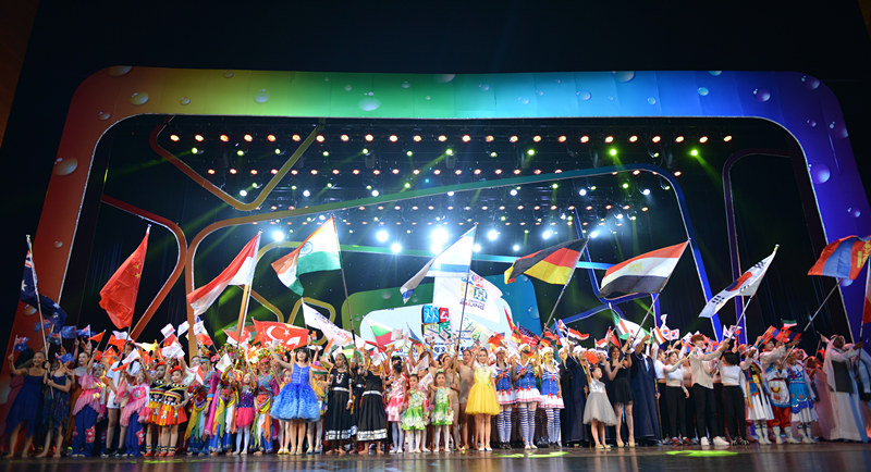 第五届国际青少年文化艺术交流周在京开幕 第五届国际青少年文化艺术交流周在京开幕