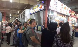 Local hawker center claims Michelin Star