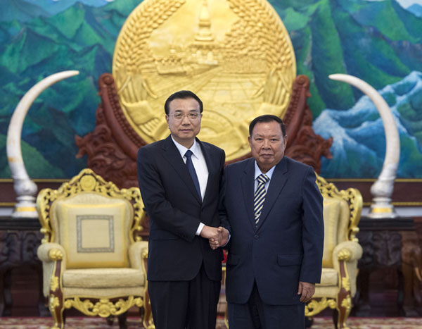 Chinese premier: China eyes closer cooperation with Laos Chinese premier: China eyes closer cooperation with Laos