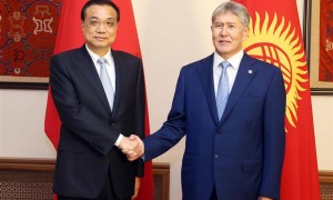 CCTV9英语新闻：李克强总理访问吉尔吉斯斯坦