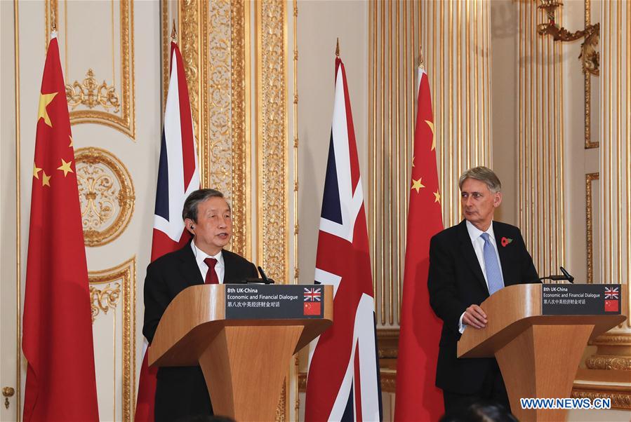 国务院副总理马凯:愿加强与英国的合作 国务院副总理马凯:愿加强与英国的合作