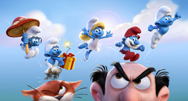 New Smurfs cartoon film makes a splash in China New Smurfs cartoon film makes a splash in China