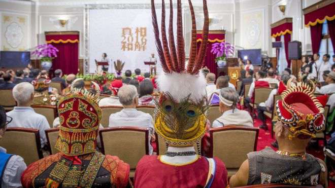 蔡英文向台湾土著群体道歉 蔡英文向台湾土著群体道歉