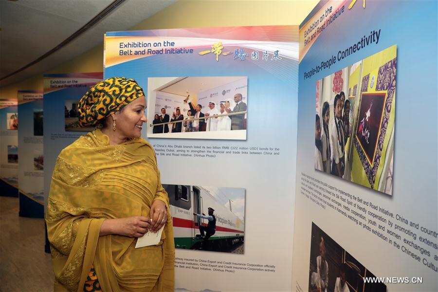 Photo exhibition on Belt and Road Initiative opens at UN hea Photo exhibition on Belt and Road Initiative opens at UN hea