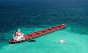 中国运煤船撞澳洲大堡礁 赔2900万美元和解