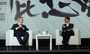 马云对话斯皮尔伯格：西方人擅长讲故事