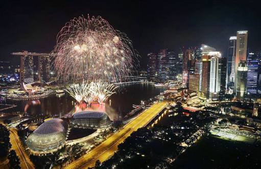 除旧迎新辞旧岁 缤纷焰火庆新年 除旧迎新辞旧岁 缤纷焰火庆新年