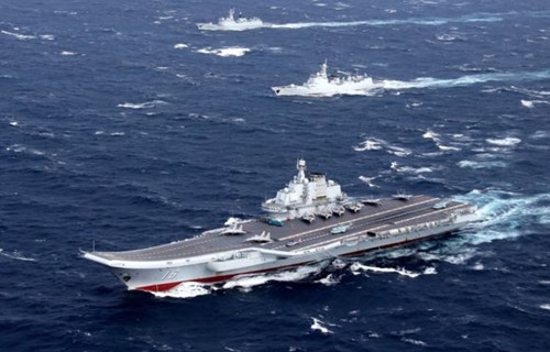 辽宁舰穿越台湾海峡 引台方紧张 辽宁舰穿越台湾海峡 引台方紧张