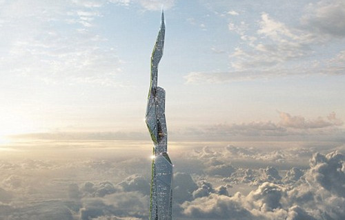 3D打印的三英里高的“抗霾楼” 2062年将实现 3D打印的三英里高的“抗霾楼” 2062年将实现
