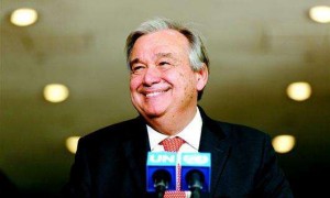 联合国秘书长安东尼奥&middot;古特雷斯向中国人民拜年