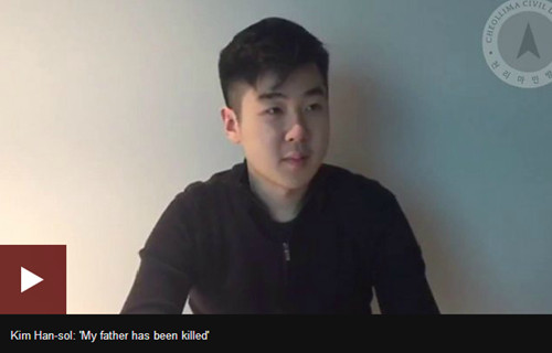 疑似金正男之子视频流出,声称父亲遇害! 疑似金正男之子视频流出,声称父亲遇害!