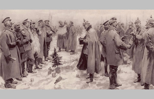 真实故事:1914年一战战壕里的平安夜 双方休战共同庆祝 真实故事:1914年一战战壕里的平安夜 双方休战共同庆祝