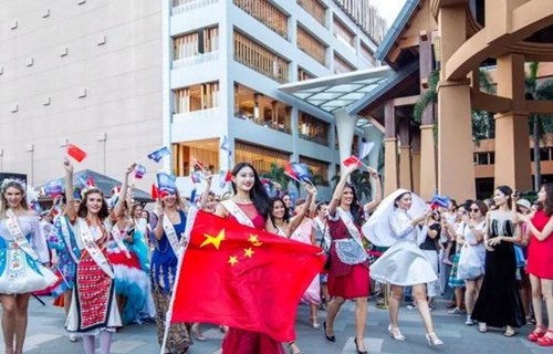 2018年第68届世界小姐全球总决赛启动仪式在三亚举行 2018年第68届世界小姐全球总决赛启动仪式在三亚举行
