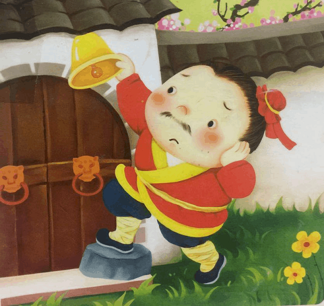 小学生中英双语故事:掩耳盗铃